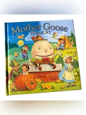 GOLD eddition Good Mother Goose Treasury Hardcover Illustrated Nursery Rhymes